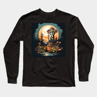 nature guitar Long Sleeve T-Shirt